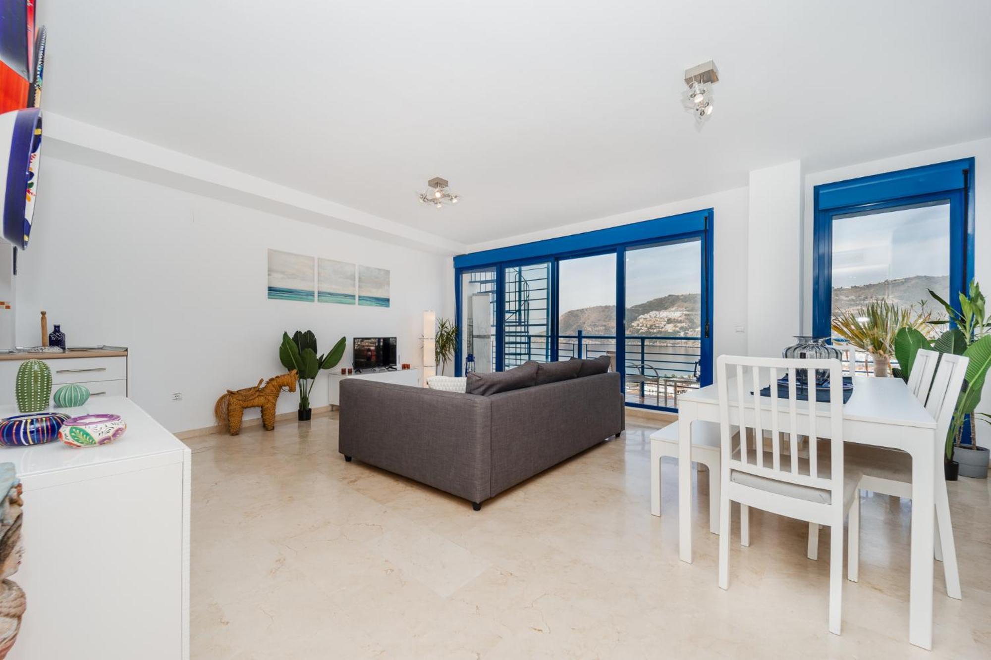 Blue Nautico - Penthouse With Stunning Views Of Apartamento La Herradura (Granada)